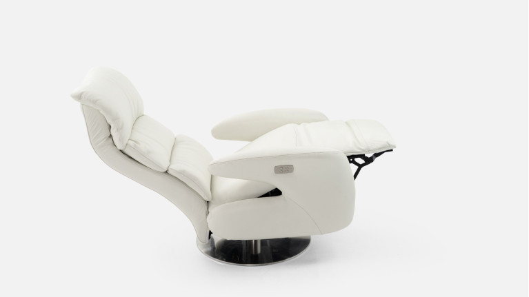 Relaxation armchair with adjustable manual headrest EDEN | Relax Version